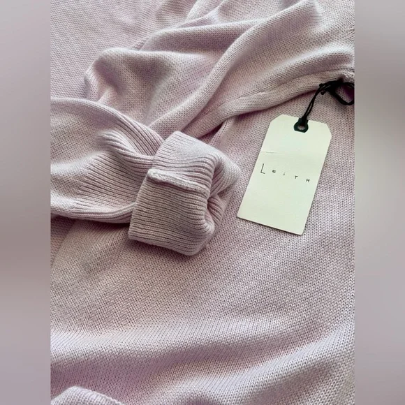 NWT Leith by Nordstrom Lilac Midi-Cardigan - Picture 2 of 10